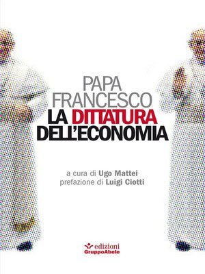 cover image of La dittatura dell'economia